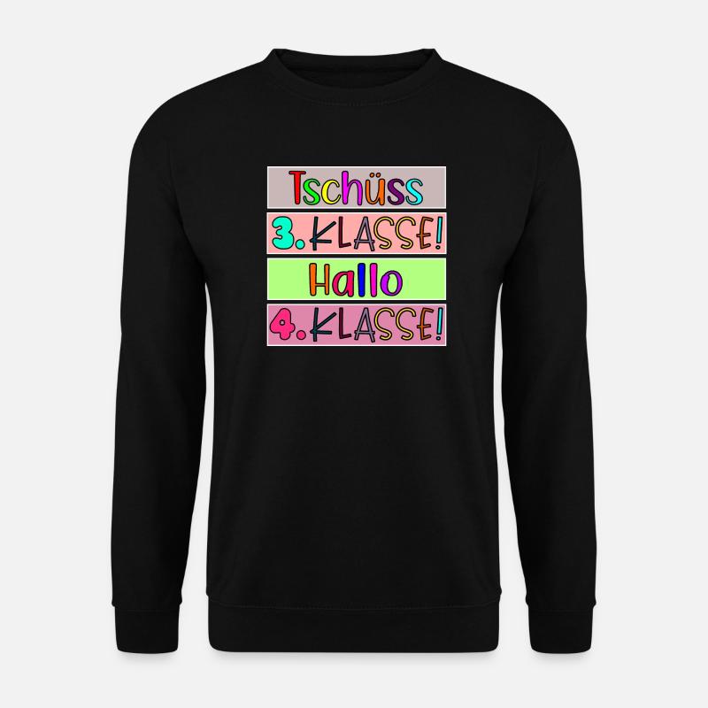 Grundschule Viertklässlerin - 4. Klasse - Unisex Pullover - Schwarz