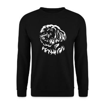 Boloka Tsvetna Head « Black Edition » - Sweat-shirt Unisexe - noir - Devant - Alina (178cm) & Michal (187cm)