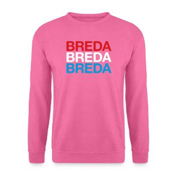 BREDA Niederlande Flagge Netherlands - Unisex Pullover - Pink - Vorne