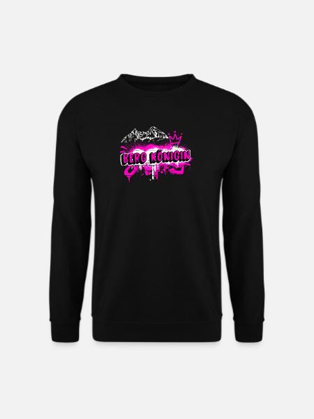 Graffitti psd Berg königin2 - Unisex Pullover - Schwarz