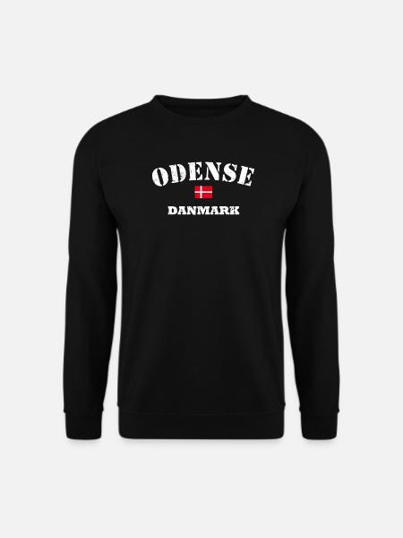 Odense Danmark - Unisex Sweatshirt - black