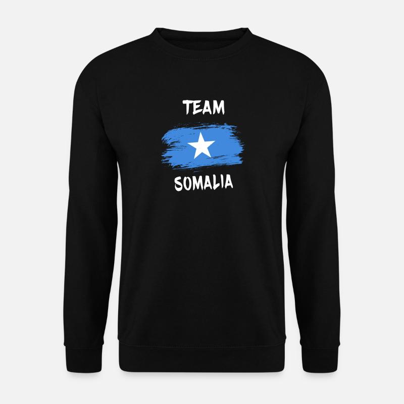 Team Somalia - Unisex Pullover - Schwarz
