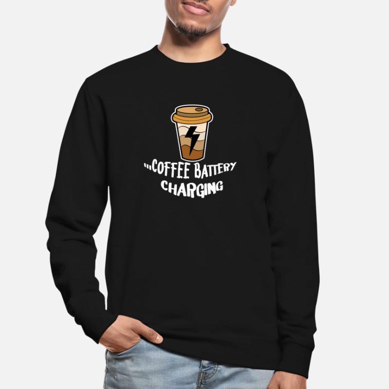 Coffee Drinking Statement Coffee Lovers Breakfast Unisex Sweatshirt