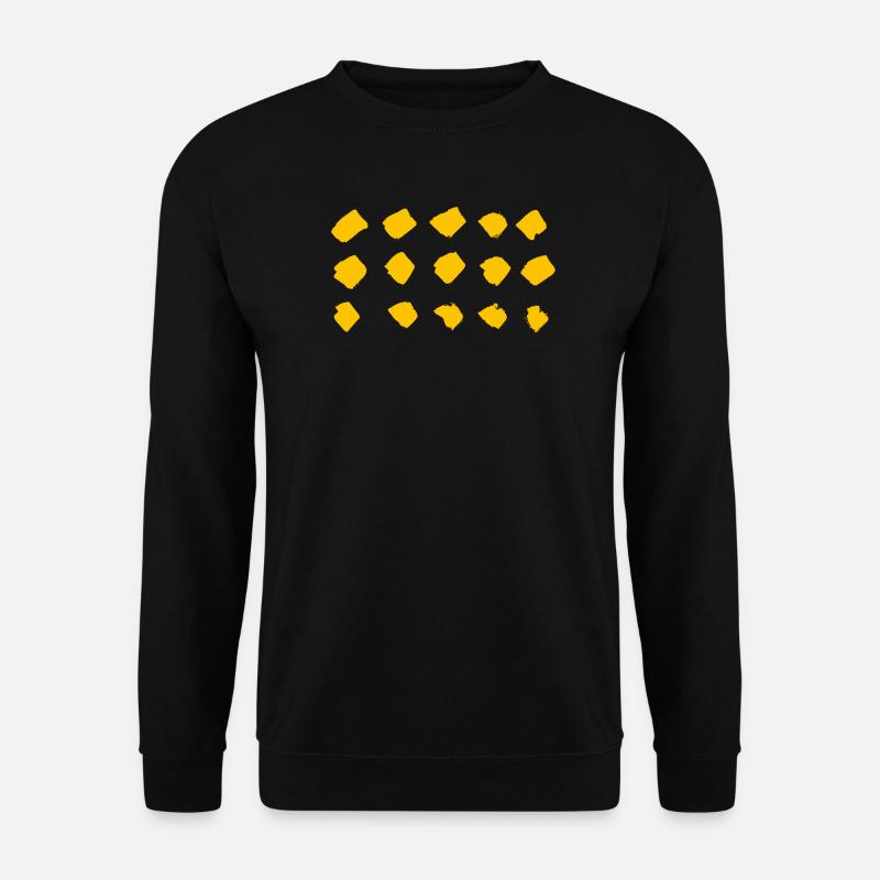 Muster - Unisex Pullover - Schwarz