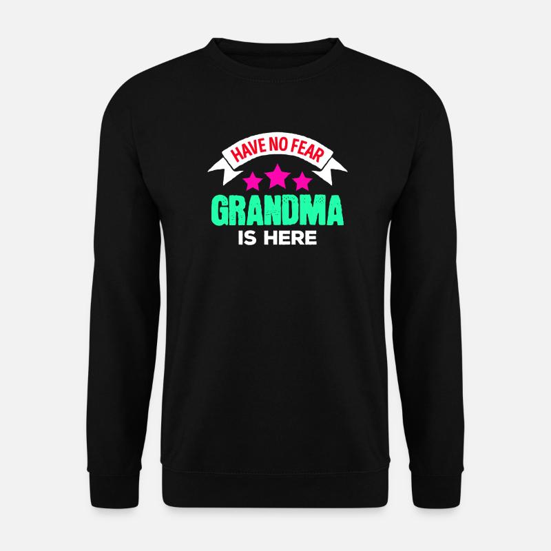 Lieblingsoma Oma Großmutter Pensionistin Statement - Unisex Pullover - Schwarz