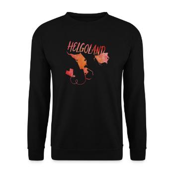 Heligoland - Unisex Sweatshirt - black - Front - Alina (178cm) & Michal (187cm)