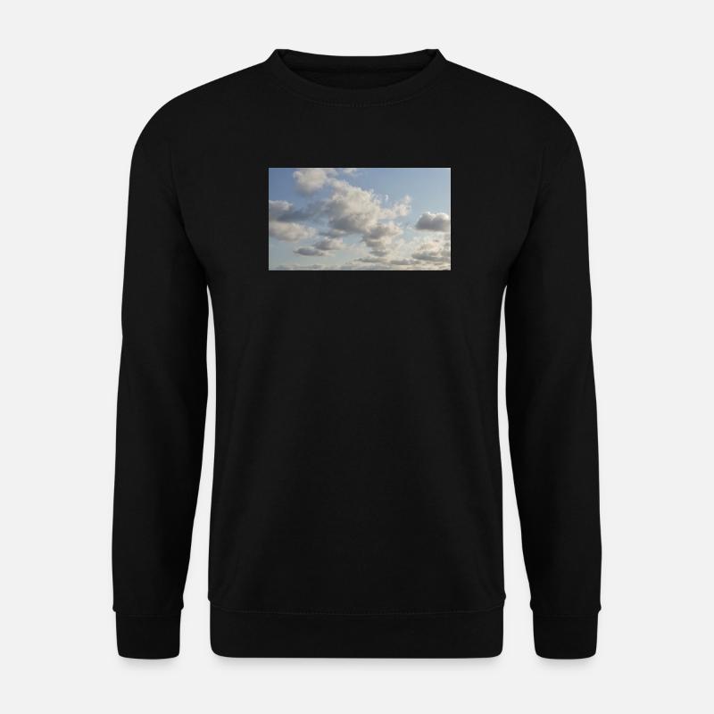 Sky Soft Clouds - Unisex Sweatshirt - black