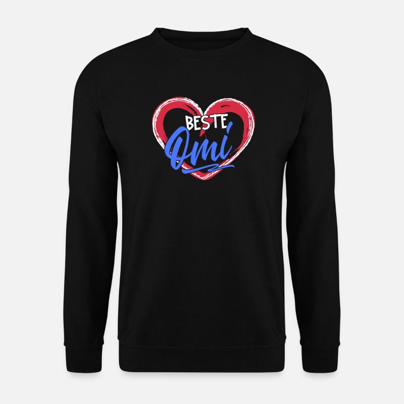 Großmama Glückwunsc Statement Beste Oma Großmutter - Unisex Pullover - Schwarz