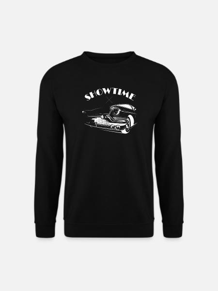Oldtimer Symbol Auto v8 musclecar showtime Autos - Unisex Pullover - Schwarz