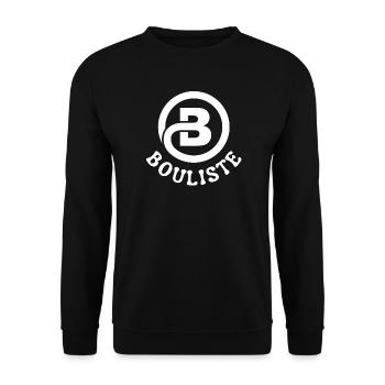 pétanque, bouliste, pétanqueur - Sweat-shirt Unisexe - noir - Devant - Alina (178cm) & Michal (187cm)
