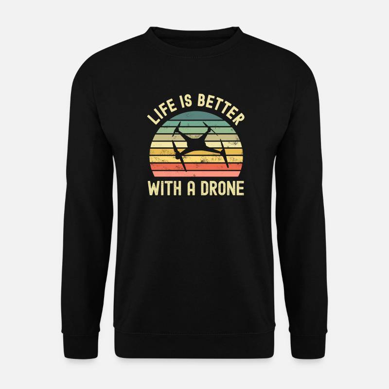 Drone - Unisex Sweatshirt - black