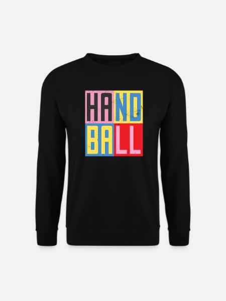 Handball Design - Unisex Pullover - Schwarz