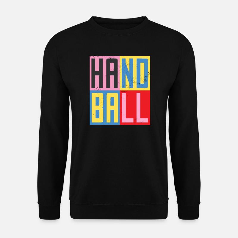 Handball Design - Unisex Pullover - Schwarz