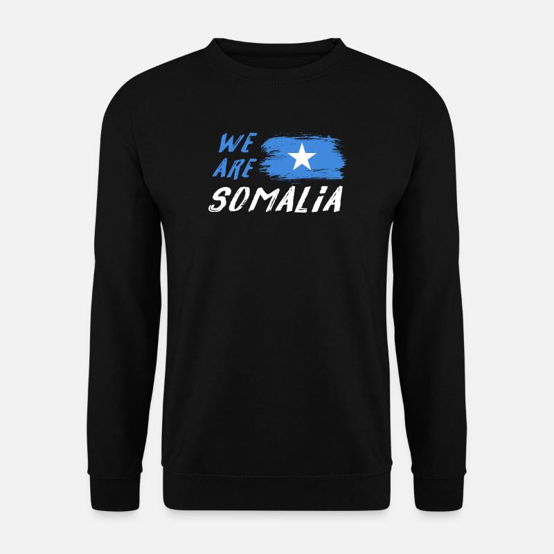 Wir sind Somalia - Unisex Pullover - Schwarz