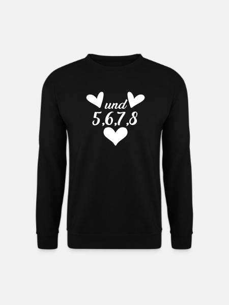 Tanzen Tanz Tanzkurs Rhythmus - Unisex Pullover - Schwarz