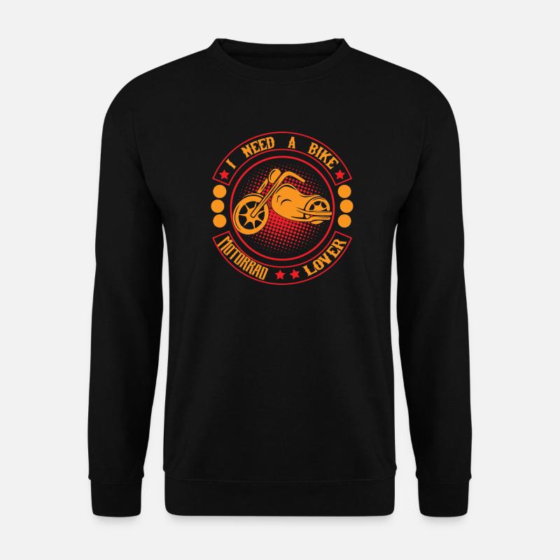 I Need a Bike: Retro Croc Ride - Unisex Pullover - Schwarz
