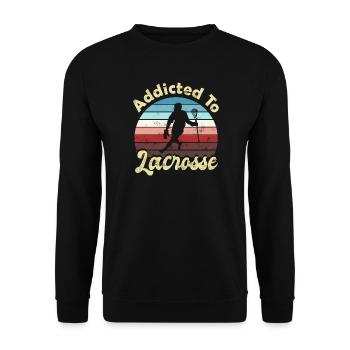 Lacrosse - Unisex Pullover - Schwarz - Vorne - Alina (178cm) & Michal (187cm)