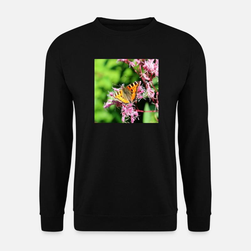 Schmetterlinge - Unisex Pullover - Schwarz