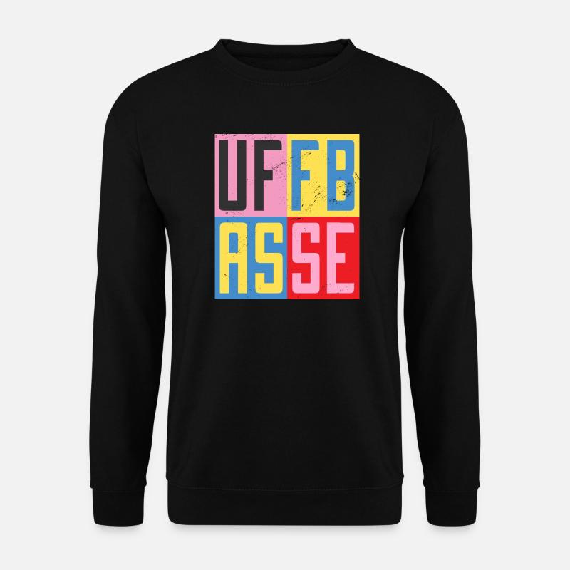 Conception Uffbasse - Sweat-shirt Unisexe - noir