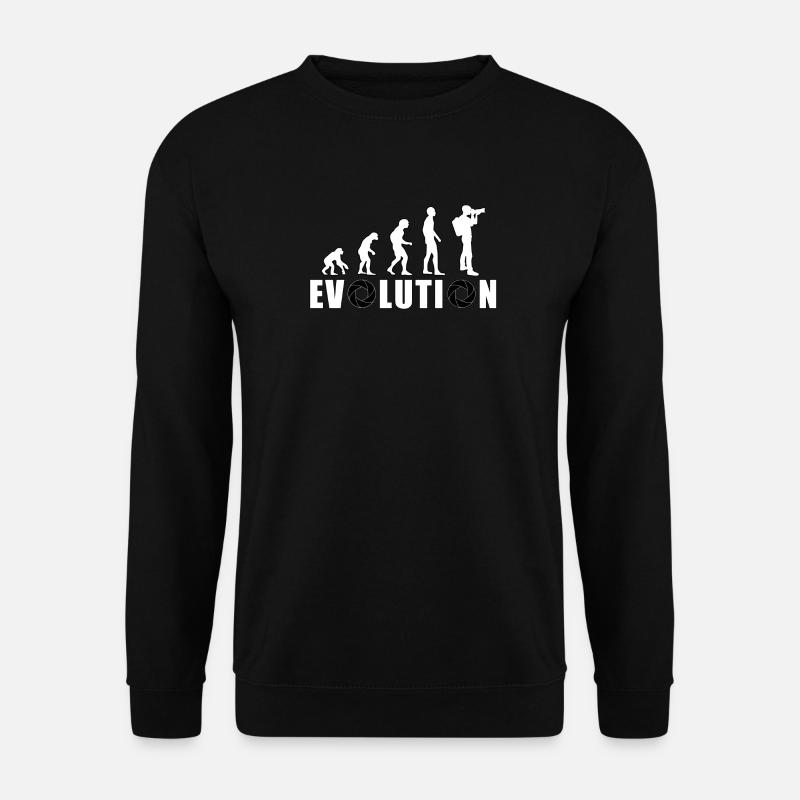 EVOLUTION PHOTOGRAPHY Photo Aperture Camera Gift - Unisex Sweatshirt - black