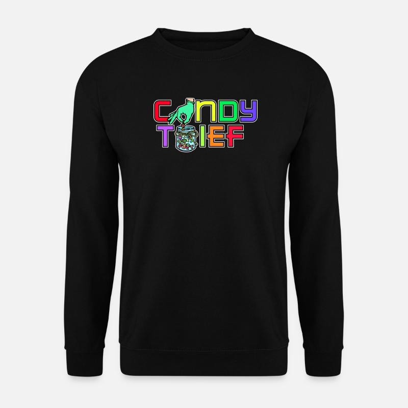 Sweets Statement Dent sucrée Délicieux - Sweat-shirt Unisexe - noir