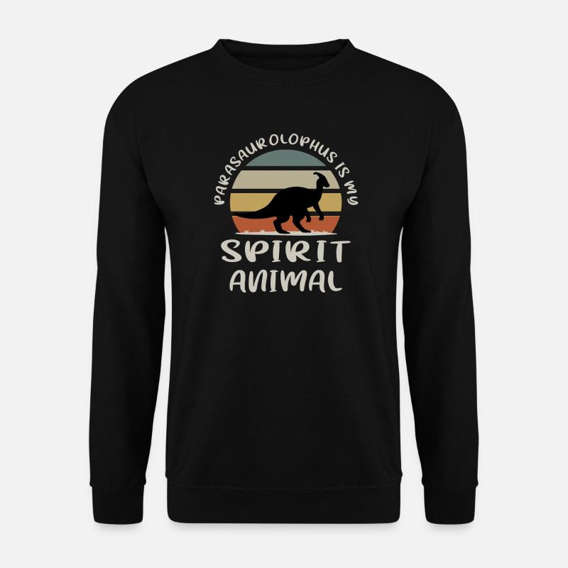 Parasaurolophus - Unisex Pullover - Schwarz