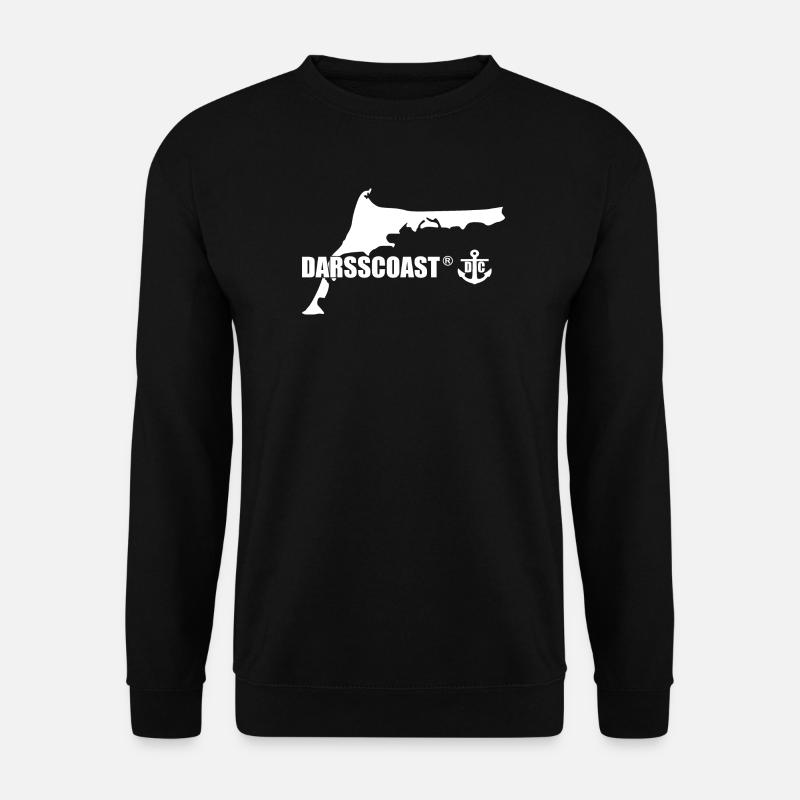Darss Coast - Dein Statement für den Darß - Unisex Pullover - Schwarz
