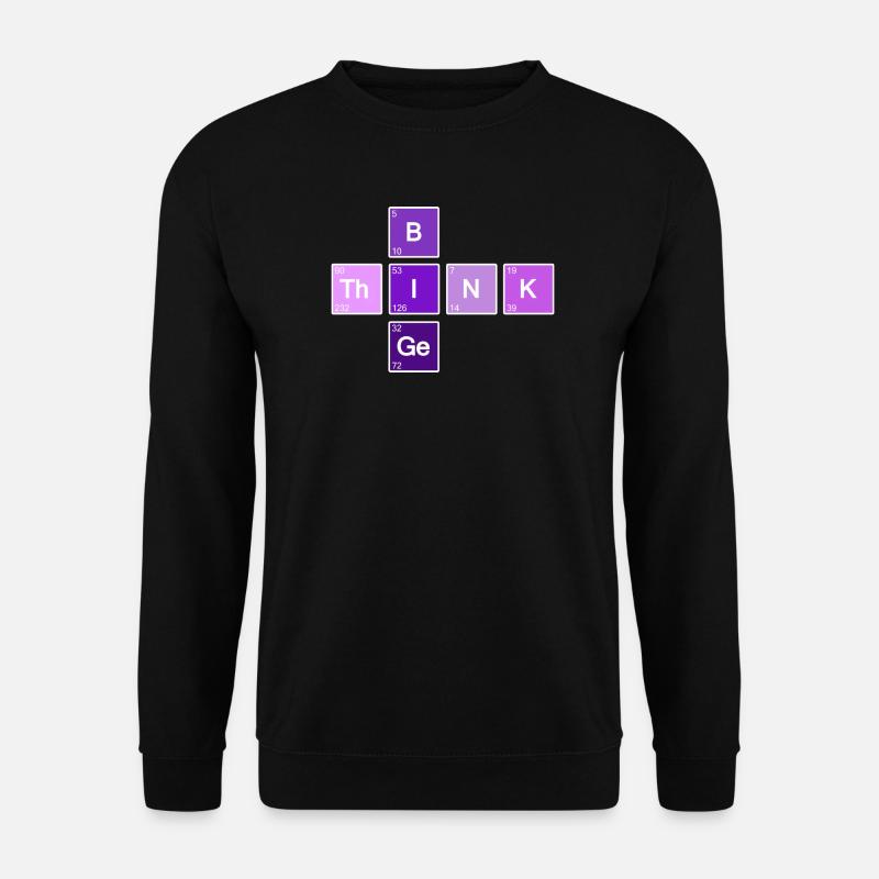 Think Big (Violet) - Sweat-shirt Unisexe - noir