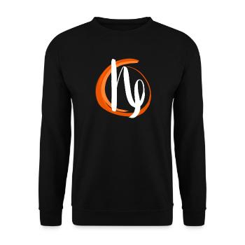 Esoteric Horoscope Capricorn Superstition Constellation - Unisex Sweatshirt - black - Front - Alina (178cm) & Michal (187cm)