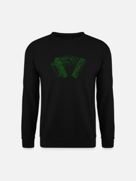 Harmonika SciFi Typo Effekt | ZiachON! - Unisex Pullover - Schwarz