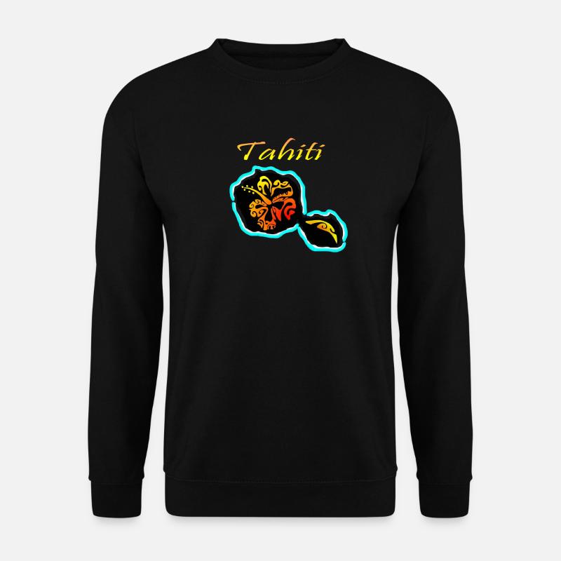 TAHITI - Unisex Pullover - Schwarz