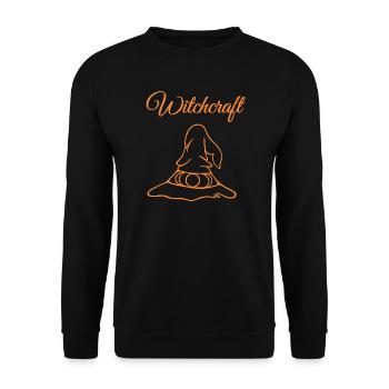 Witchcraft - Unisex Sweatshirt - black - Front - Alina (178cm) & Michal (187cm)