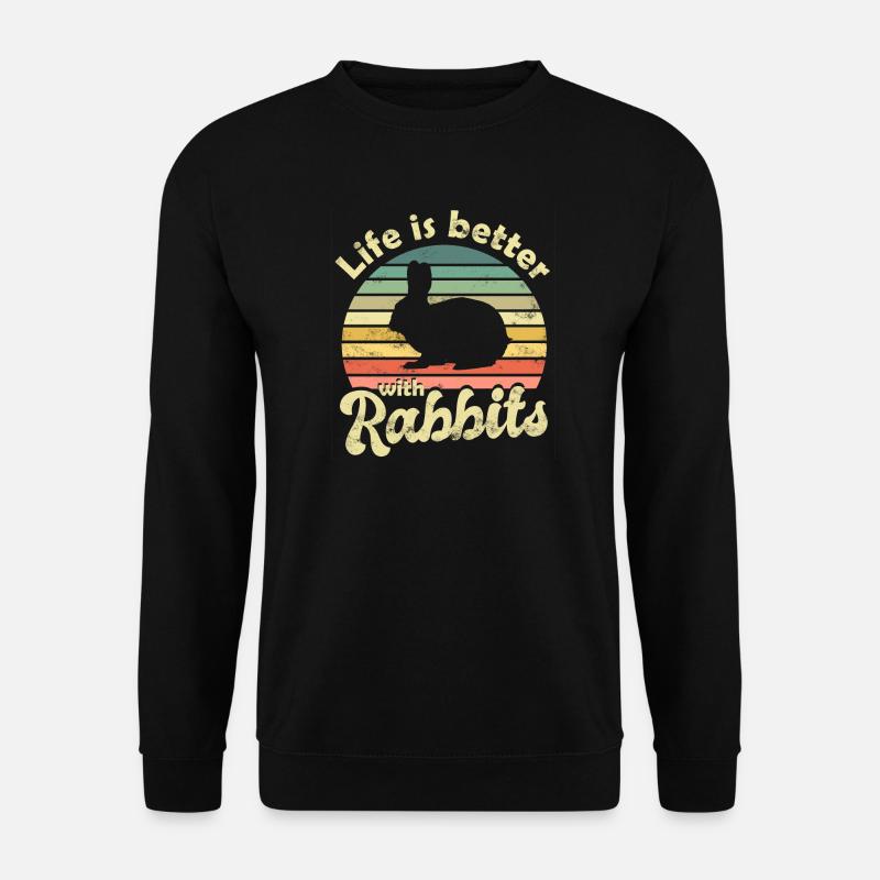 Lapin Lapin - Sweat-shirt Unisexe - noir