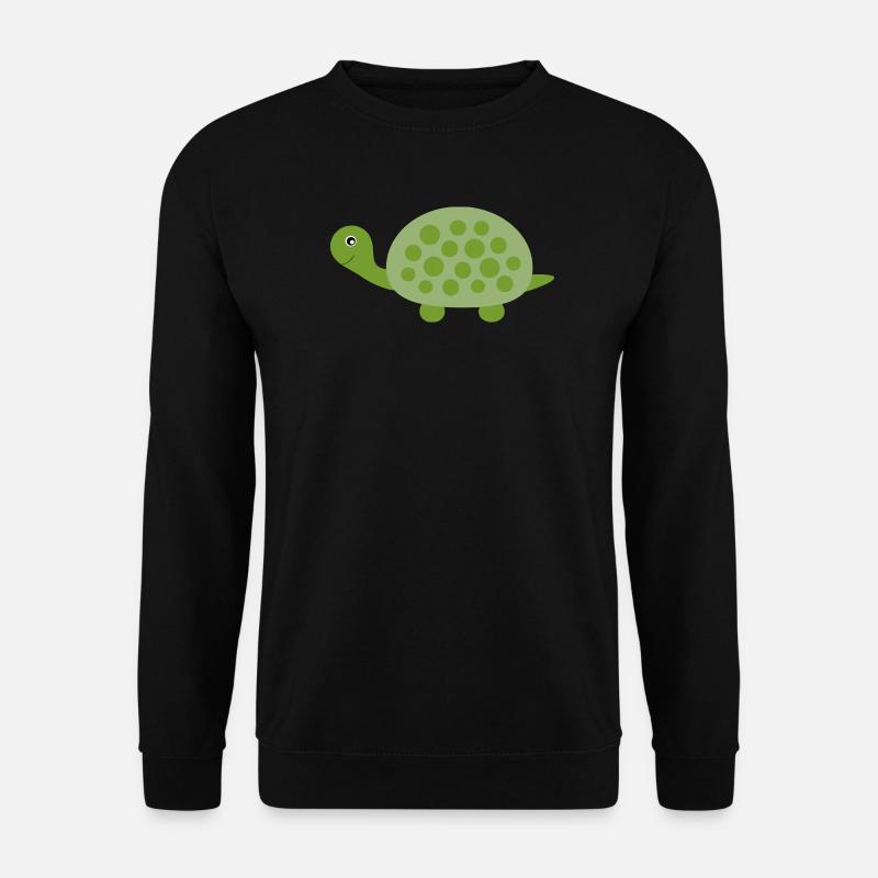 Schildkröten Schildkröten - Unisex Pullover - Schwarz
