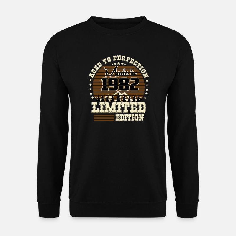 1982 Limited Edition - Unisex Pullover - Schwarz