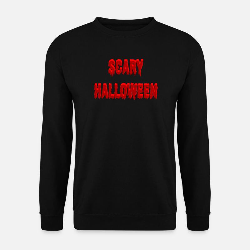 Sprüche, halloween Outfits, Bluttropfen - Unisex Pullover - Schwarz