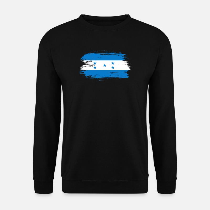 Honduras Flagge - Unisex Pullover - Schwarz