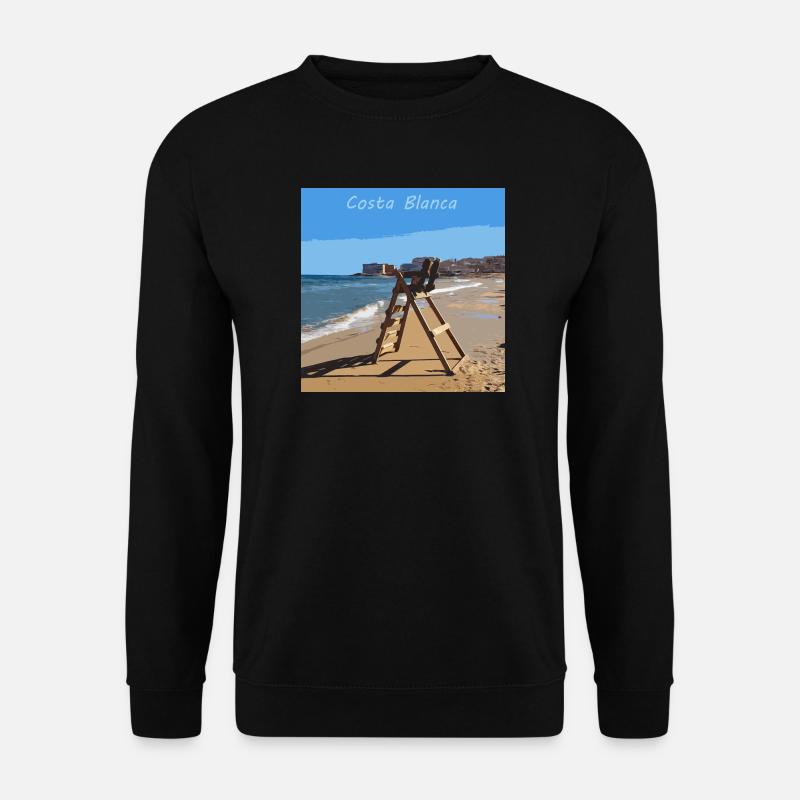 Costa Blanca - Unisex Pullover - Schwarz