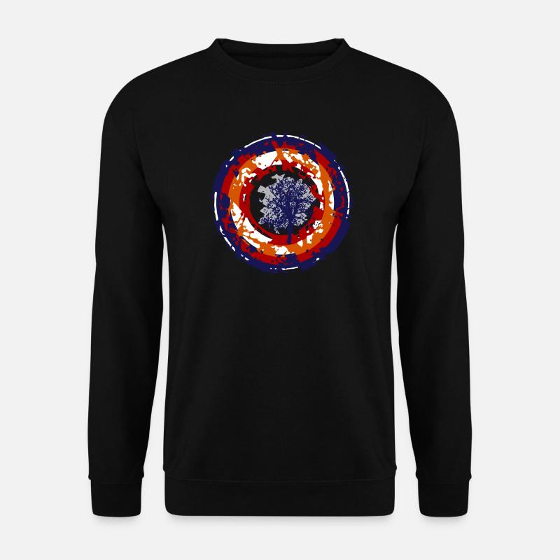 Crazy Bullseye - Unisex Sweatshirt - black