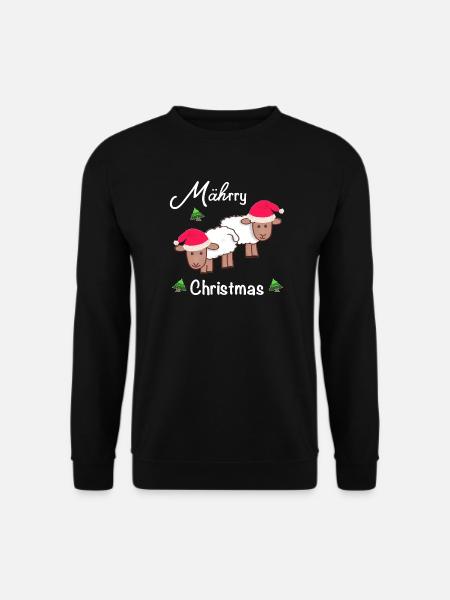 Joyeux Noël, MÄHrry Noël - Sweat-shirt Unisexe - noir