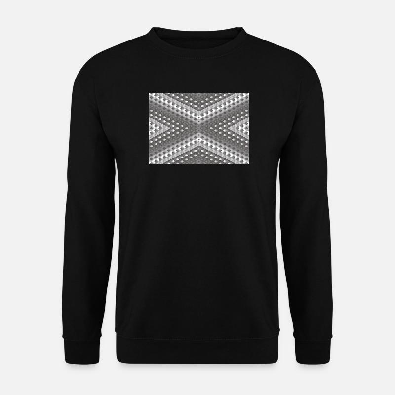 Gray gradient rotated - Unisex Sweatshirt - black