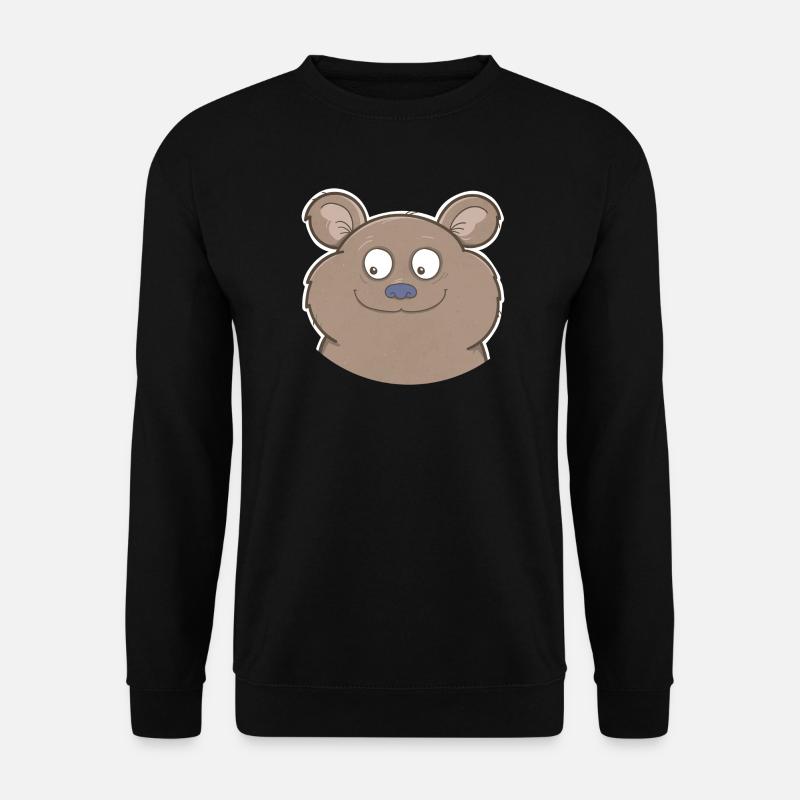 Bear - Unisex Sweatshirt - black