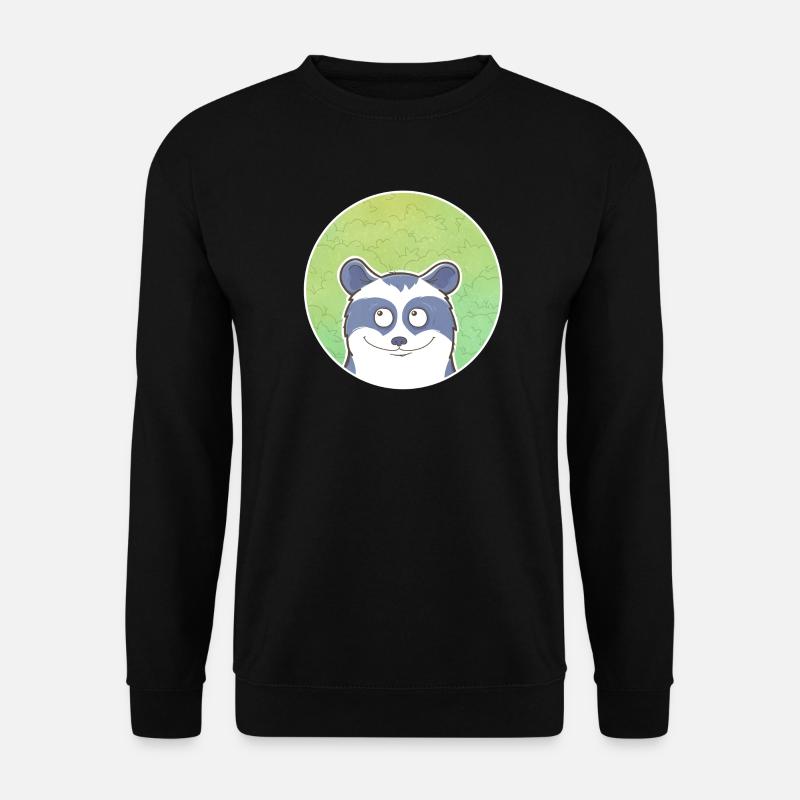 Waschbär - Unisex Pullover - Schwarz