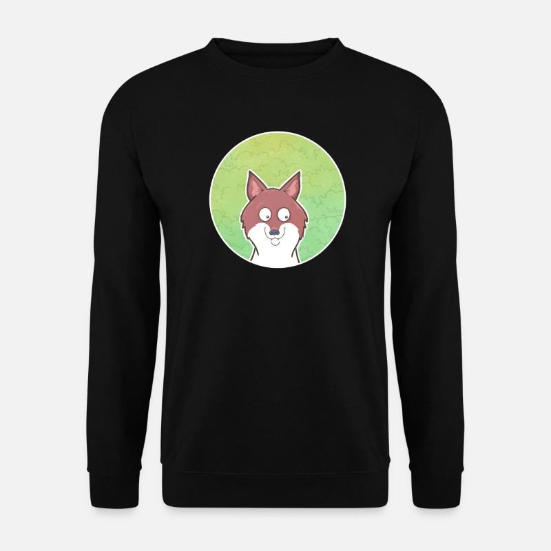 Fox - Unisex Sweatshirt - black