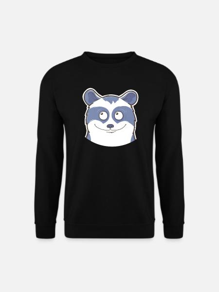 Raccoon - Unisex Sweatshirt - black