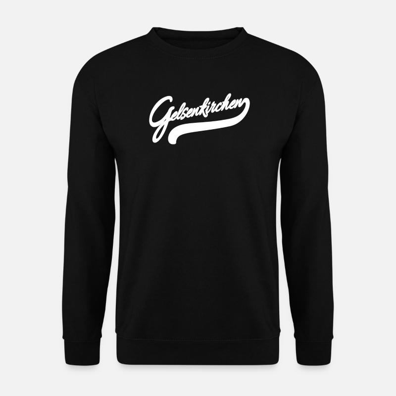 Gelsenkirchen Retro - Unisex Pullover - Schwarz