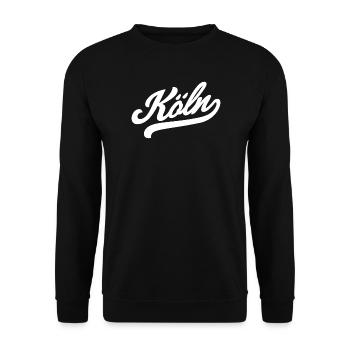 Cologne Rétro - Sweat-shirt Unisexe - noir - Devant - Alina (178cm) & Michal (187cm)