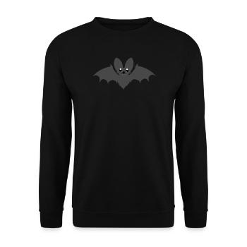 Fledermäuse, Tochter, süße Tees - Unisex Pullover - Schwarz - Vorne - Alina (178cm) & Michal (187cm)