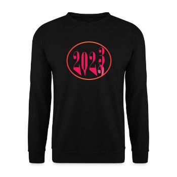 2022 2023 - Unisex Pullover - Schwarz - Vorne - Alina (178cm) & Michal (187cm)