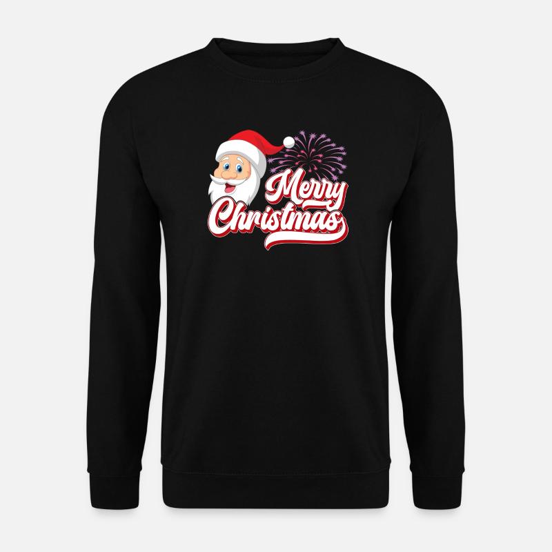 Merry Christmas, Santa - Unisex Pullover - Schwarz
